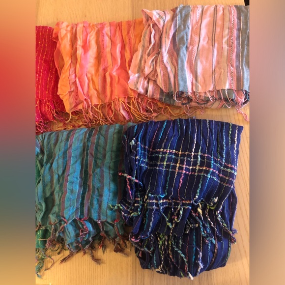 Scarfs EUC Lot of 7, Made in Israel - Picture 3 of 3